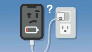 鋰電池已插入但未充電