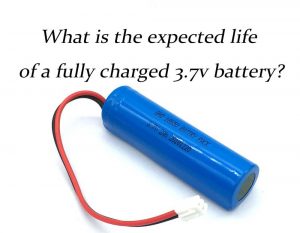 什么是充滿電的3.7v電池的預(yù)期壽命