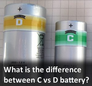 C電池和D電池的不同點(diǎn)